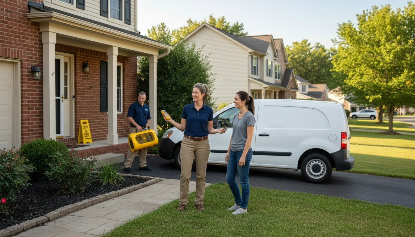 Water restoration image for Home Water Damage Repair in Adrian, WV